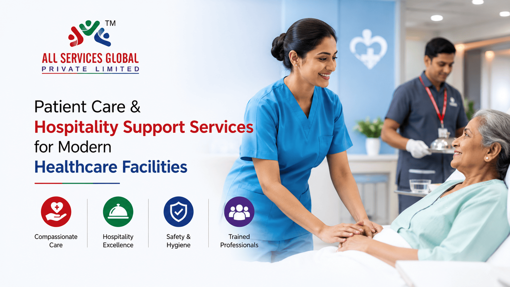 Patient Care & Hospitality Support Services for Modern Healthcare Facilities